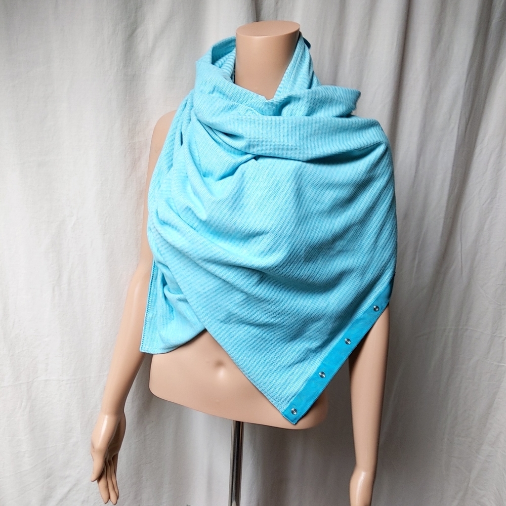 Lululemon Vinyasa Scarf / Blue Striped